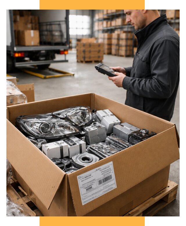 Доставка автозапчастей из Европы под ключ от 12761 р. | СетСервис-Дбн