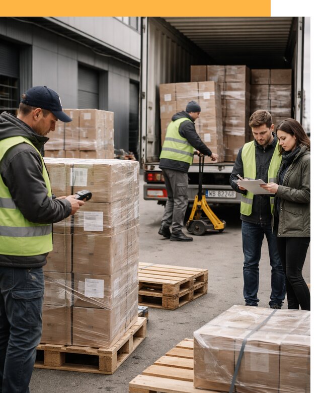 Доставка грузов из Польши: морем, авто и авиа от 7657