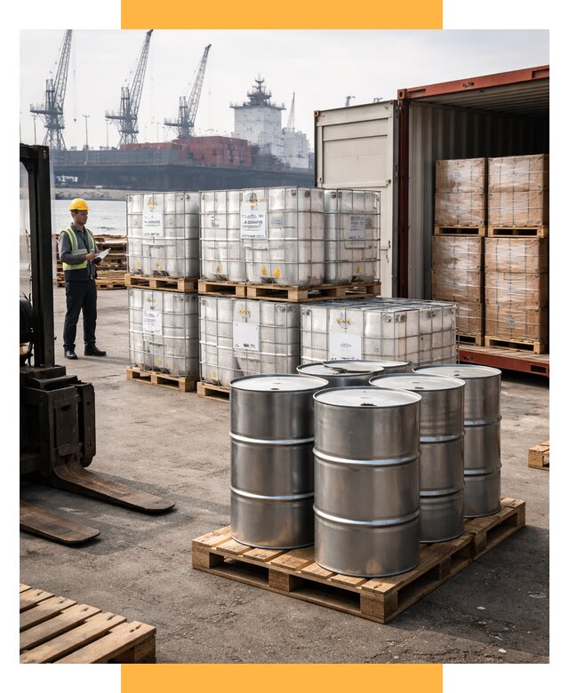 Доставка химического сырья из Индии от 255225 р. | СетСервис-Дбн