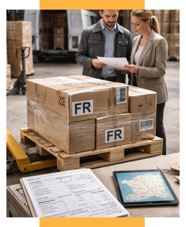 Доставка грузов в Францию от 25523 р., логистика СетСервис-Дбн