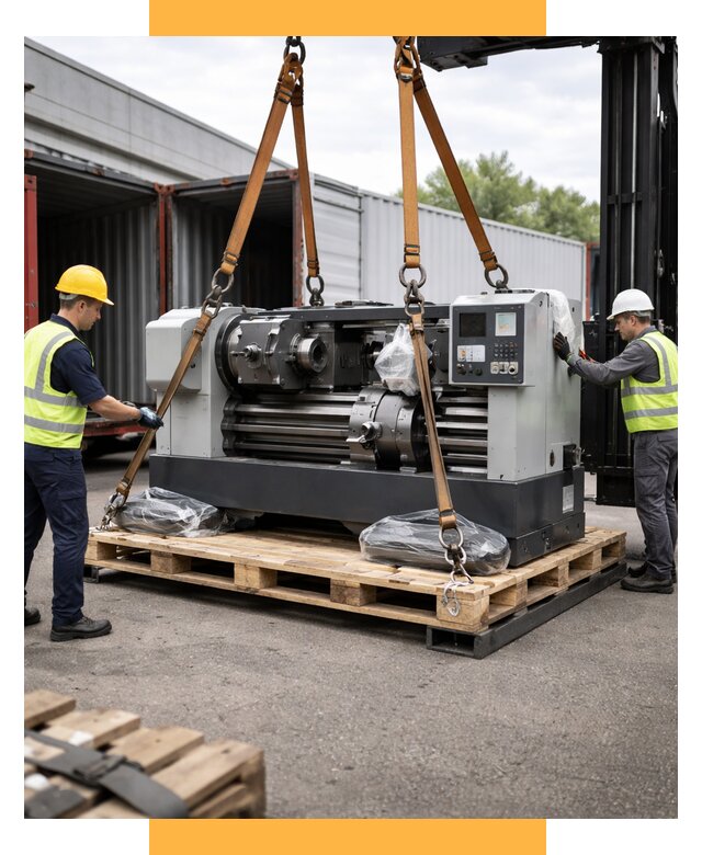 Перевозка станков и таможня от 61254 р. | СетСервис-Дбн логистика