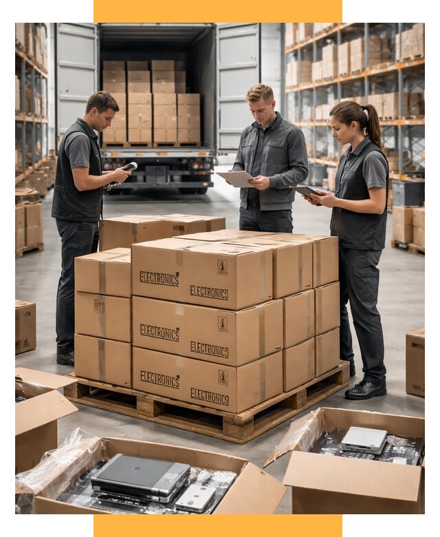 Перевозка электроники и таможня под ключ от 12761 р. | СетСервис-Дбн