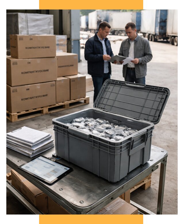 Перевозка комплектующих из Китая от 6636 р. | СетСервис-Дбн