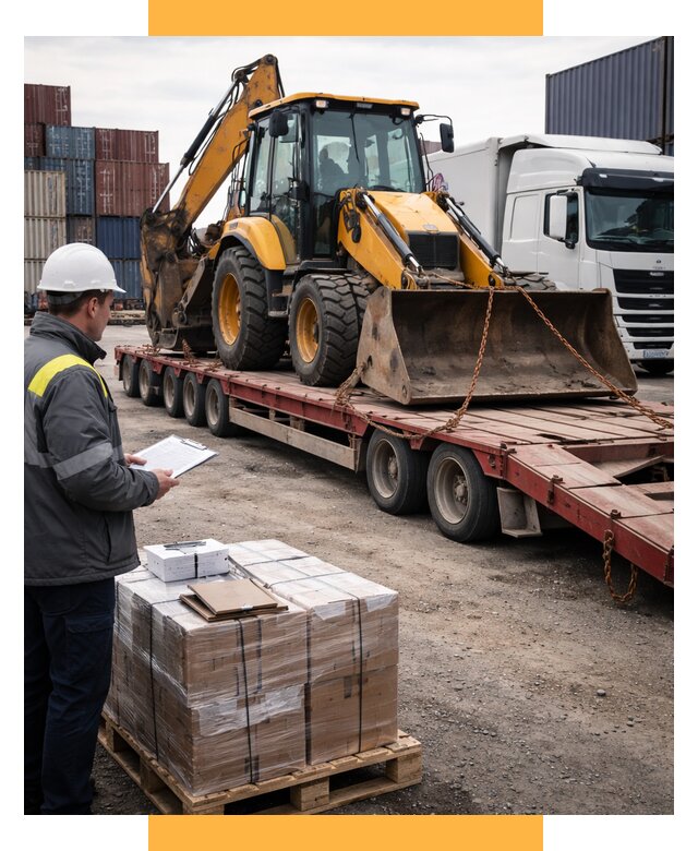 Международная перевозка спецтехники от 45941 р., СетСервис-Дбн