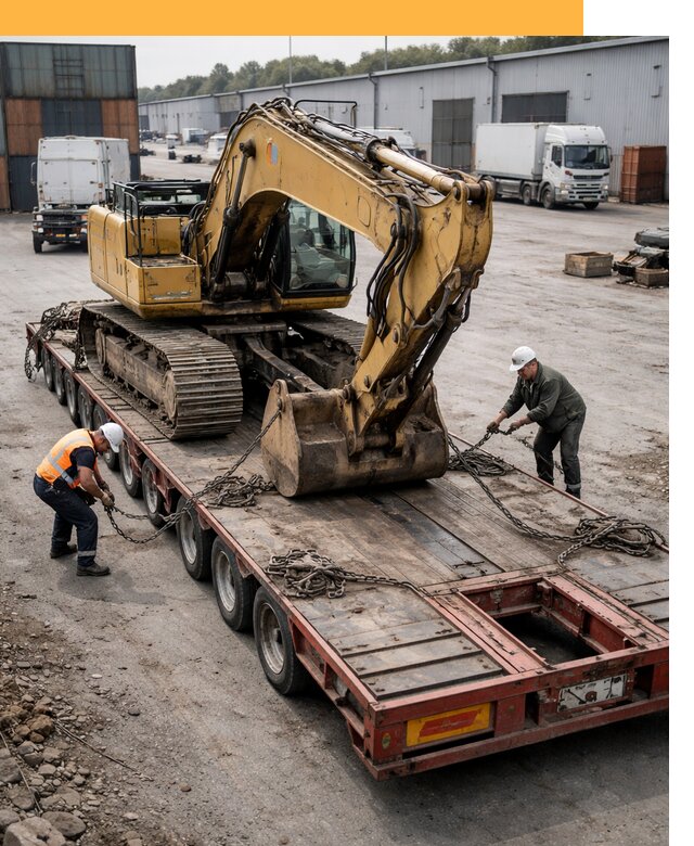 Перевозка спецтехники по России и миру от 45941 руб