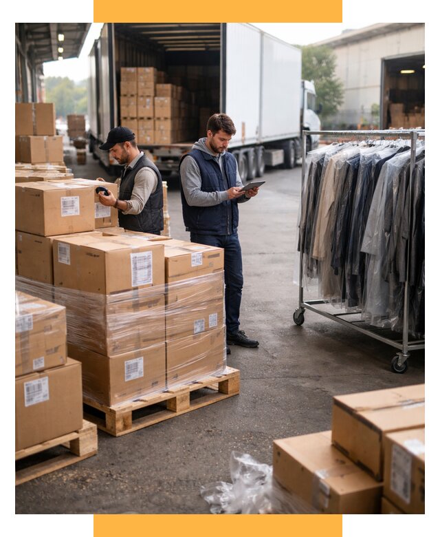 Перевозка и доставка одежды из Китая от 7657 р., СетСервис-Дбн