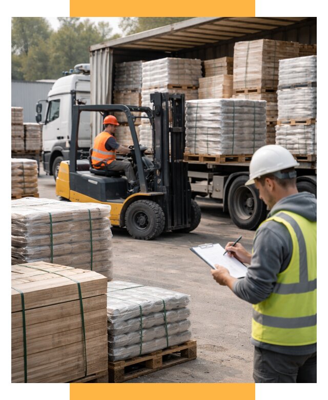 Перевозка строительных материалов от 5615 р. | СетСервис-Дбн