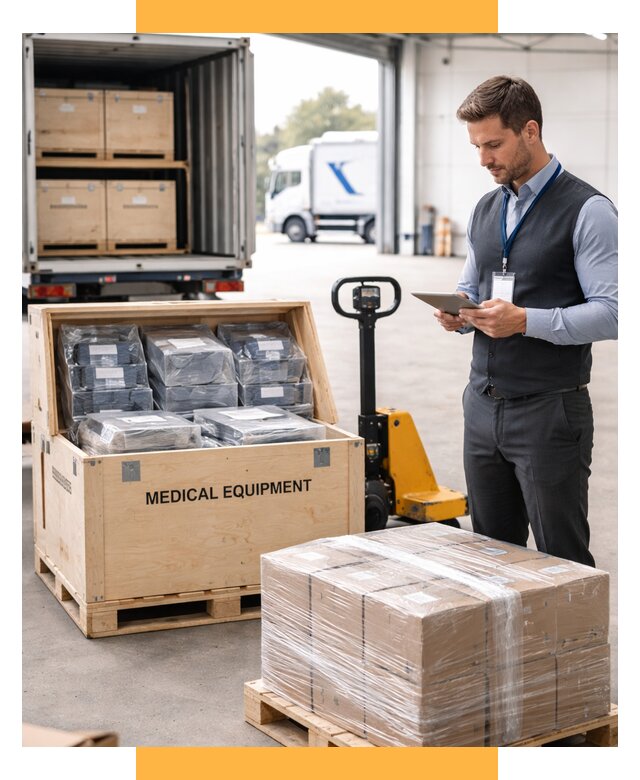 Перевозка медицинского оборудования от 15314 р. в СетСервис-Дбн