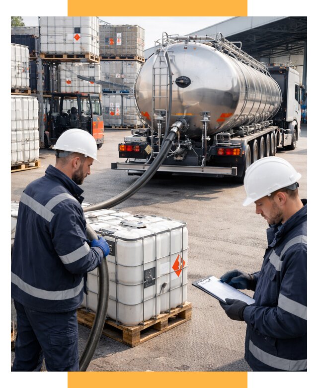 Перевозка химического сырья от 8678 р. Логистика СетСервис-Дбн