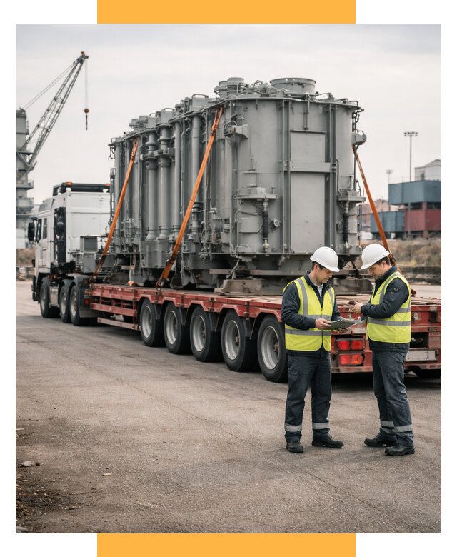 Перевозка негабаритных грузов под ключ от 122508 р., СетСервис-Дбн