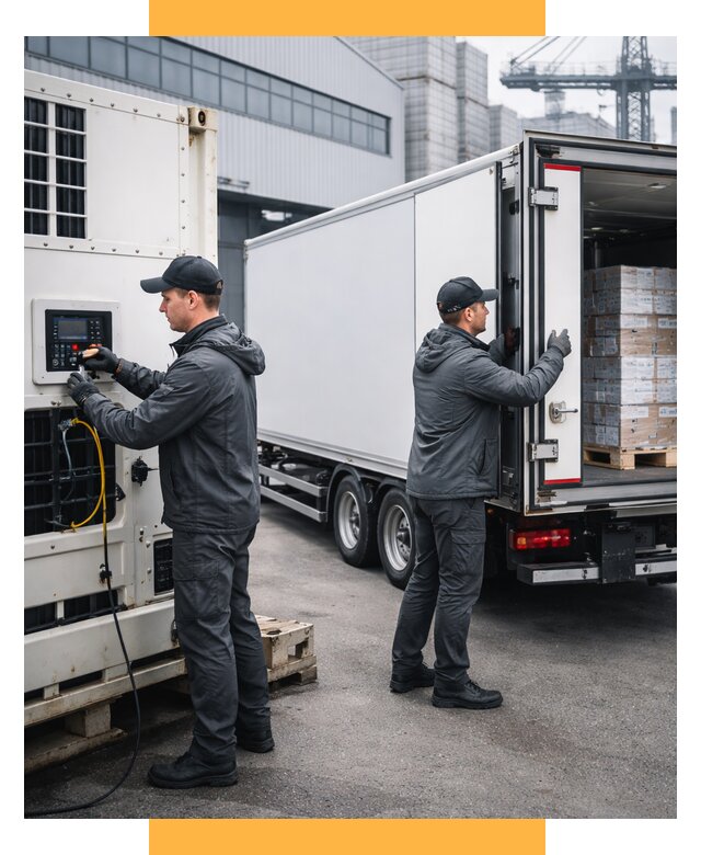 Перевозка температурных грузов от 15314 р. | СетСервис-Дбн