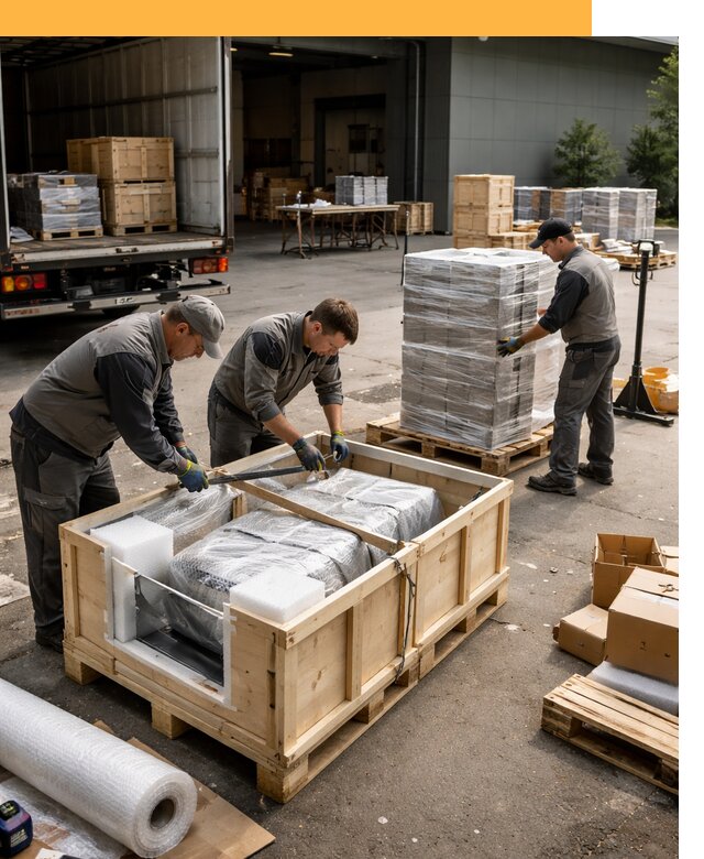 Перевозка выставочных грузов по миру от 25523 руб за м2 с таможней