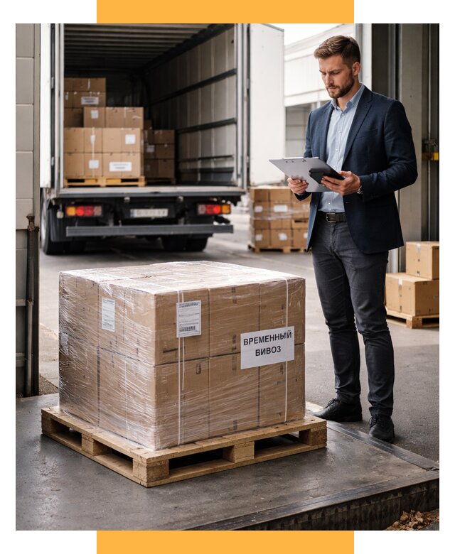 Временный вывоз товаров под ключ от 8167 р. | СетСервис-Дбн