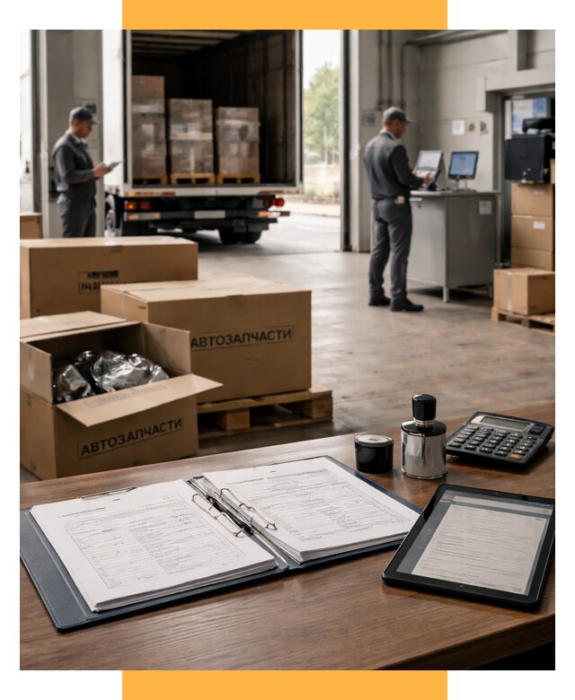 Таможенное оформление автозапчастей под ключ от 8678 р., СетСервис-Дбн