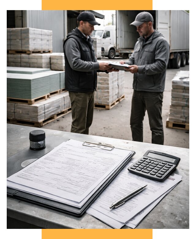 Таможенное оформление стройматериалов от 8678 р. | СетСервис-Дбн
