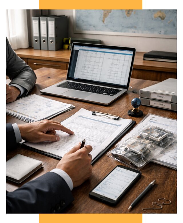 Проверка поставщика за рубежом от 8678 р. | СетСервис-Дбн аудит